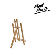 MM Mini Display Easel Beech Wood Medium tabletop wooden easel stand for displaying small canvas art, photos or signage – thumbnail