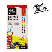 MM Scented Markers 20-piece set of colourful scented markers for kids’ colouring and crafts. – thumbnail