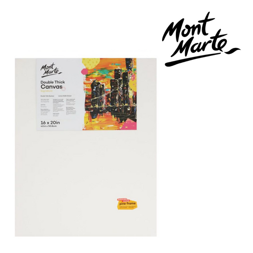 MM Signature stretched canvas pine frame DT 40.6x50.8cm (16x20in) for acrylic and oil painting