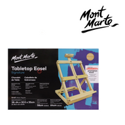 Pine tabletop easel – MM small wooden art easel stand for canvas and sketching – thumbnail