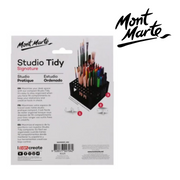 MM Studio Tidy desk organiser with 96 compartments for storing paint brushes, pencils, pens and markers – thumbnail