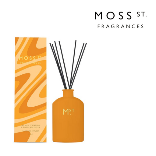 Ronis MOSS ST. French Vanilla and Butterscotch Diffuser 275ml (Ltd Edn 2022)