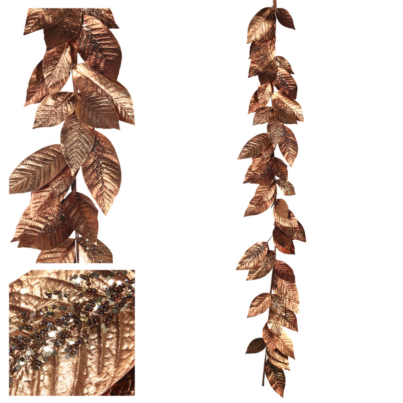 Ronis Magnolia Garland Bronze 182CM