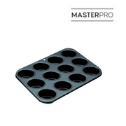 Ronis MasterPro NS 12 Cup Friand Pan Black