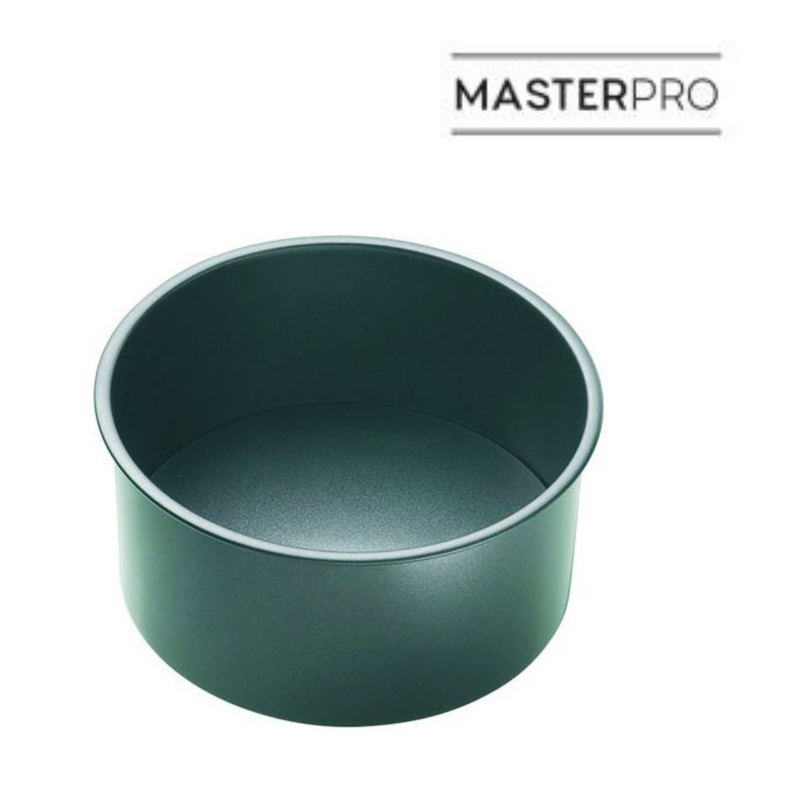 Ronis MasterPro NS Loose Base Round Deep Cake Pan 18cm Black