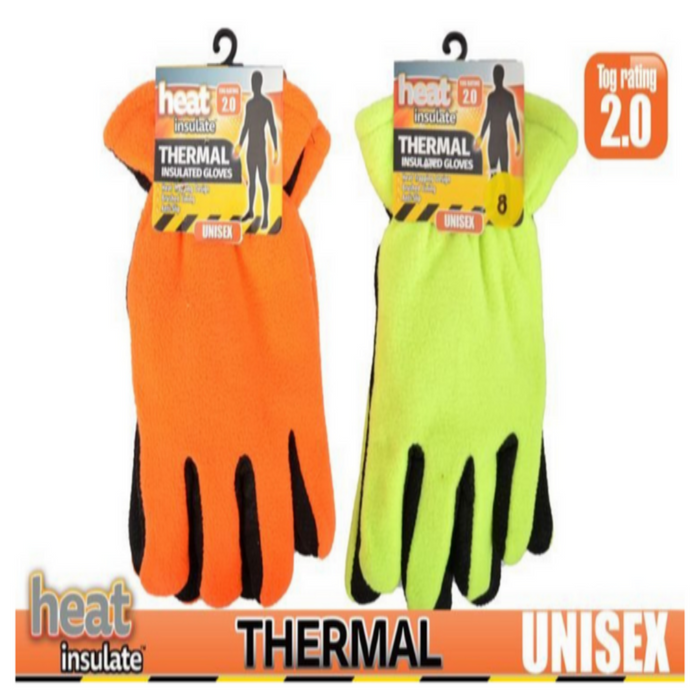Mens Fleece Gloves W/Antislip