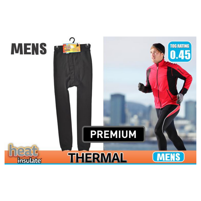 Ronis Mens Thermal Pants Brushed Lining