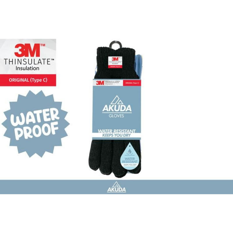 Men’s waterproof gloves with 3M feature warm winter gloves for outdoor use