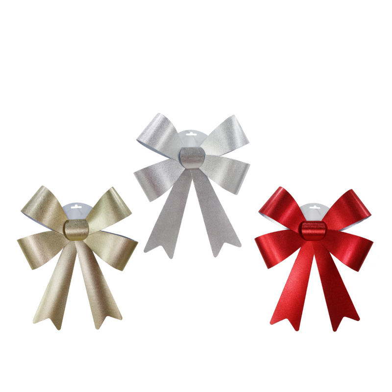 Ronis Metallic Bow Jumbo 3 Asstd