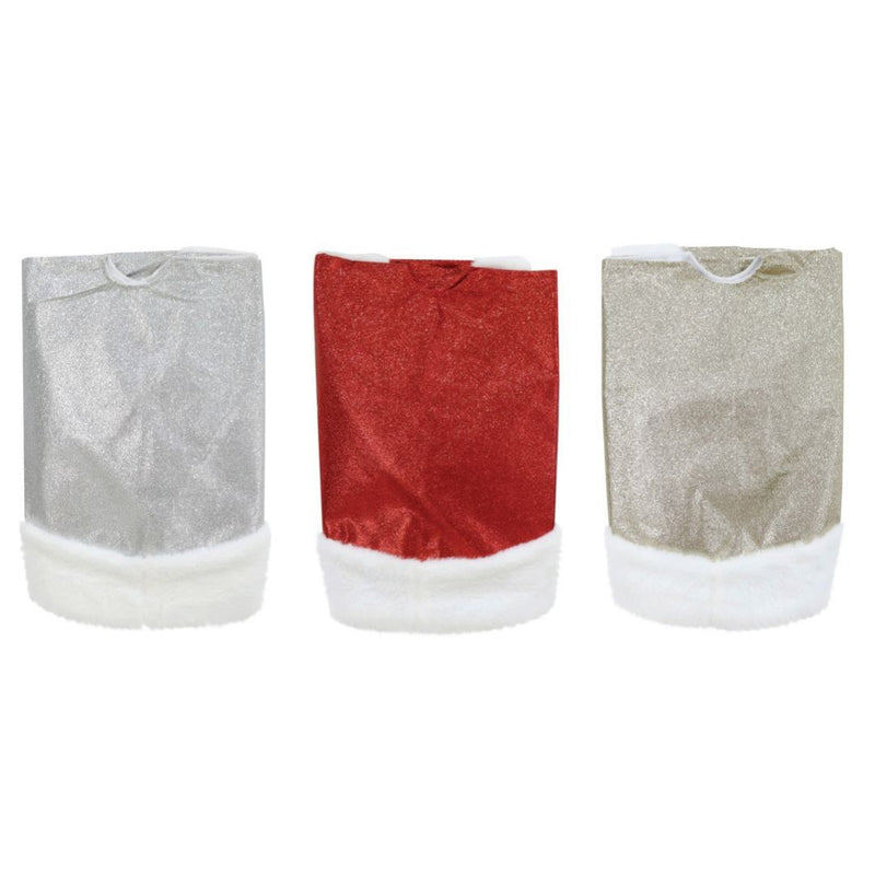 Ronis Metallic Tree Skirt 90cm Assorted