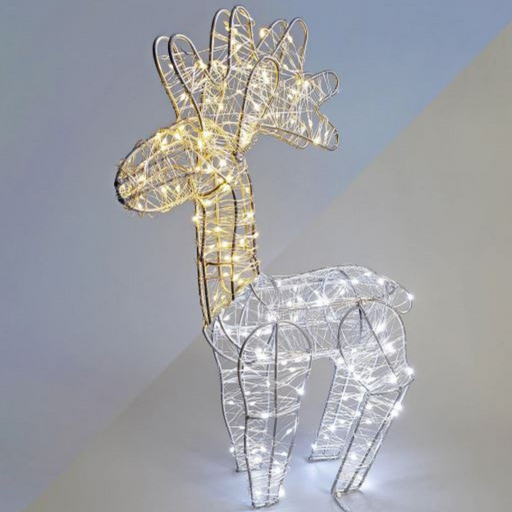 Ronis Micro LED Dual Color Standing Reindeer