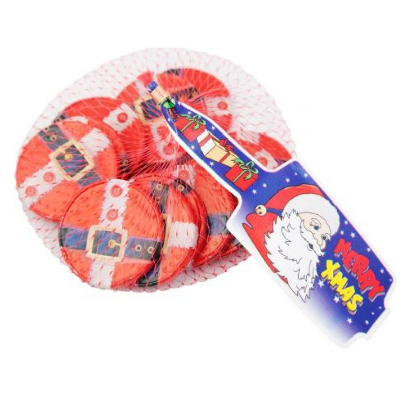 Ronis Milk Choc Santa Belts 75g