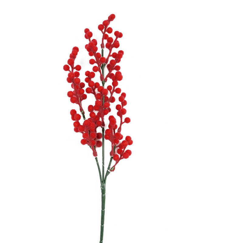 Ronis Mimosa Pom-Pom Spray 45cm Assorted