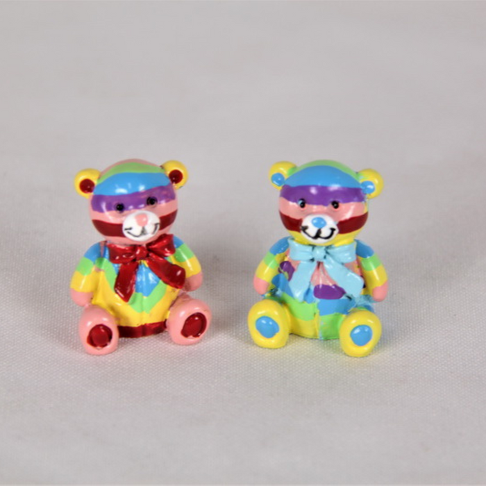 Ronis Miniature Rainbow Bear 2 Asstd
