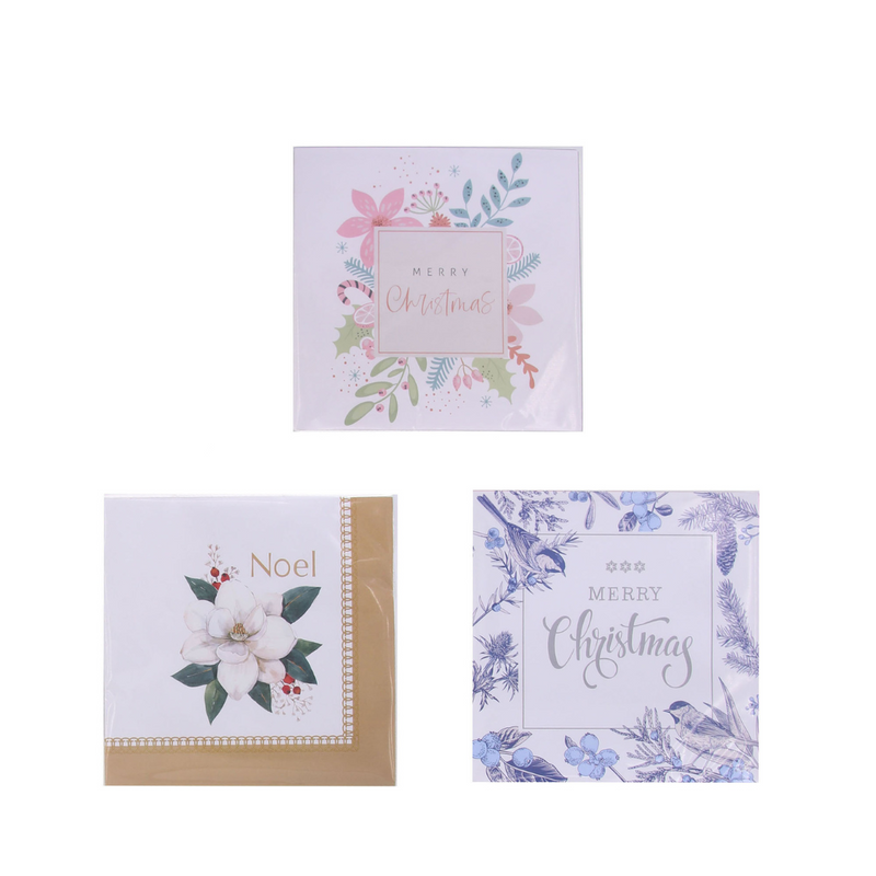 Ronis Modern Napkin 33x33cm 20pk 3 Asstd