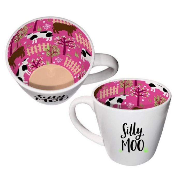 Silly Moo Inside Out Mug 14Oz