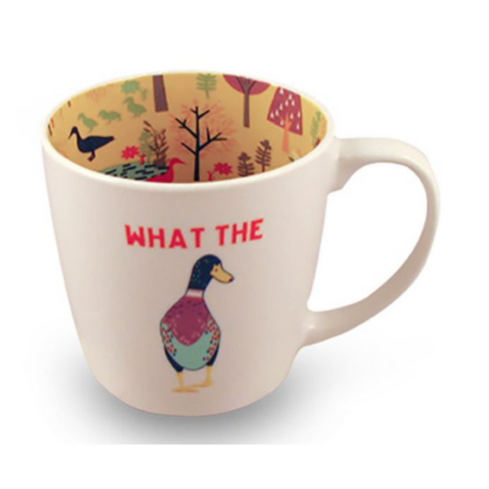 What The Duck Inside Out Mug 14Oz