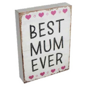 Ronis Mothers Day Signs 15x20x3cm Assorted