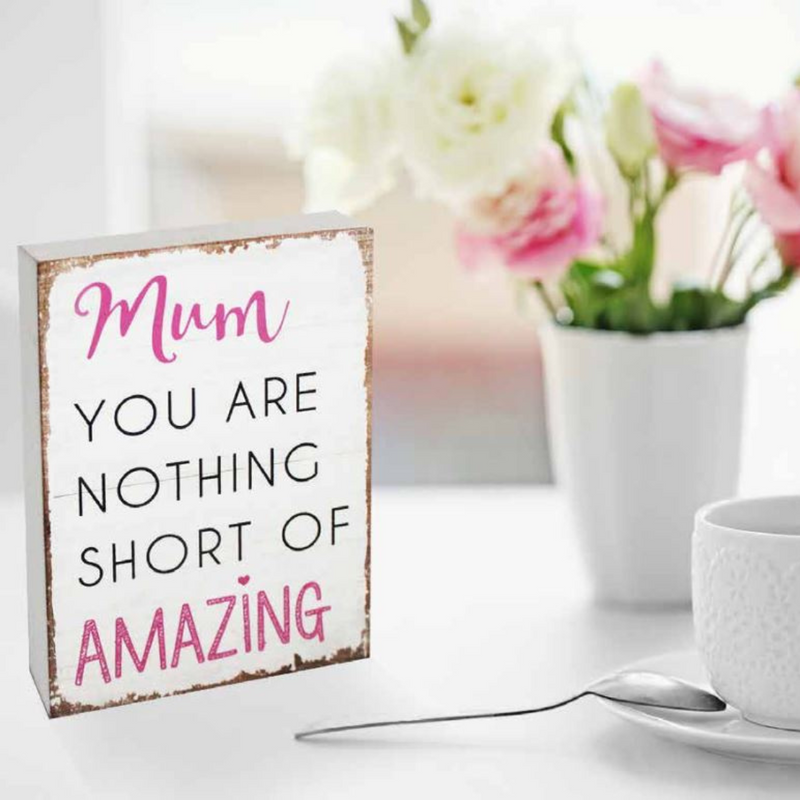 Ronis Mothers Day Signs 15x20x3cm Assorted
