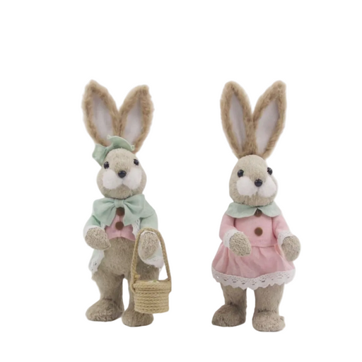 Ronis Mr and Mrs Bunny 32x14x11cm