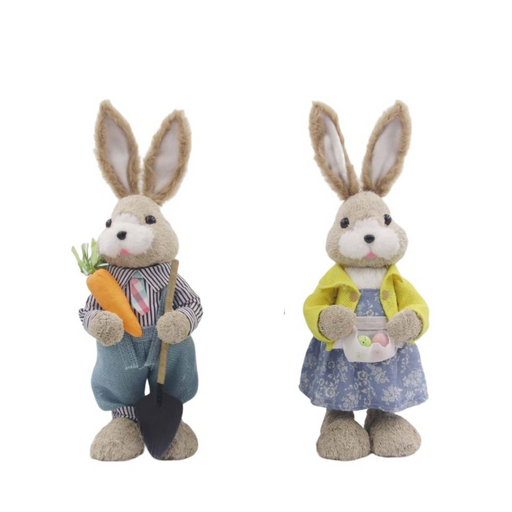 Ronis Mr and Mrs Bunny 44x15x15cm