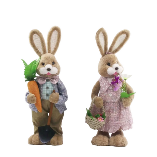Ronis Mr and Mrs Bunny 60x17x20cm