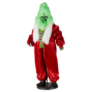 Mr. Forest Green 86cm Christmas standing figure in elegant festive attire