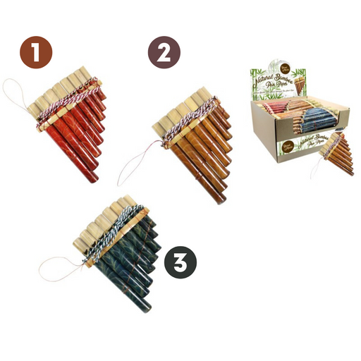  Musical Panpipe Flute with Box