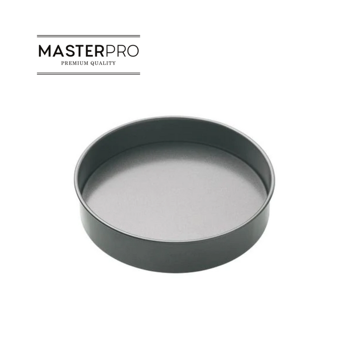 MasterPro N/S Loose Base Round Sandwich Pan 21.5x21.5x4.5cm Black