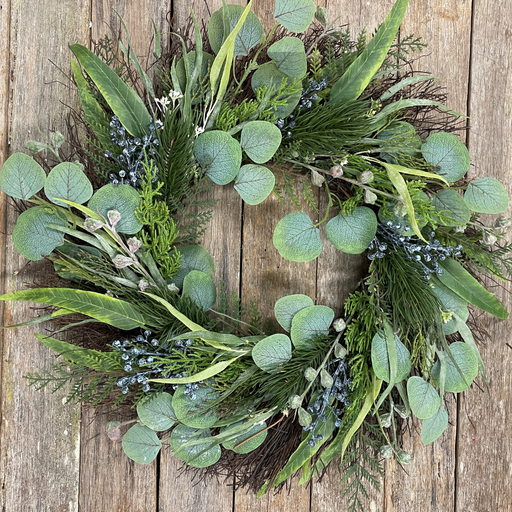 Ronis Native Greenery Deluxe Wreath 56cm