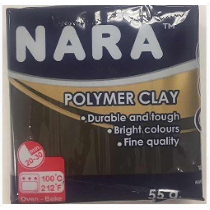 Polymer Clay Soot Brown 55G