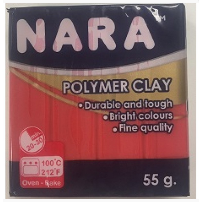 Polymer Crimson Clay 55G