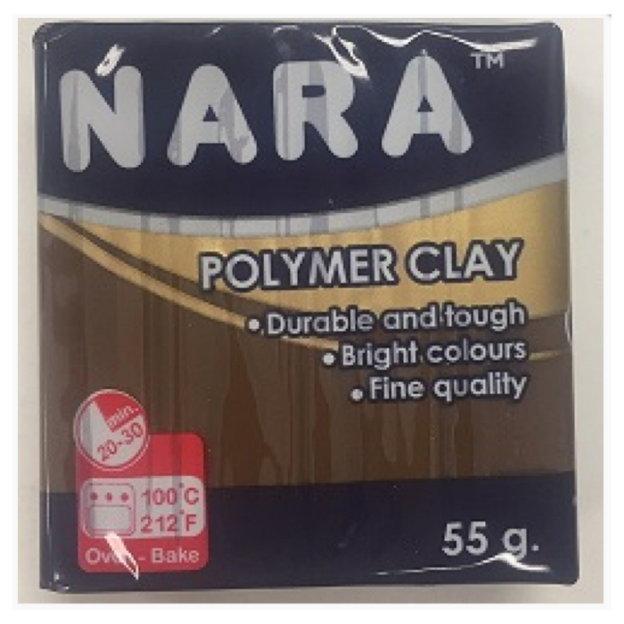 Polymer Clay Chocolate Brown 55G