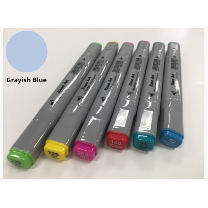 Marker Pen Grayish Blue
