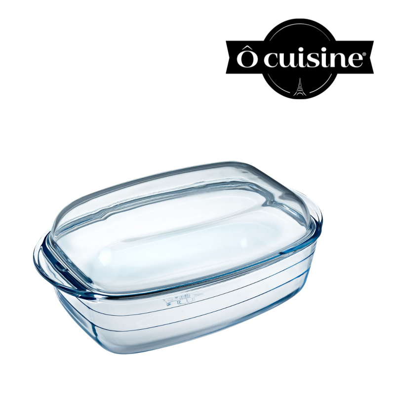 Ronis OCuisine Rectangular Casserole With Lid 37x22cm 6.5L