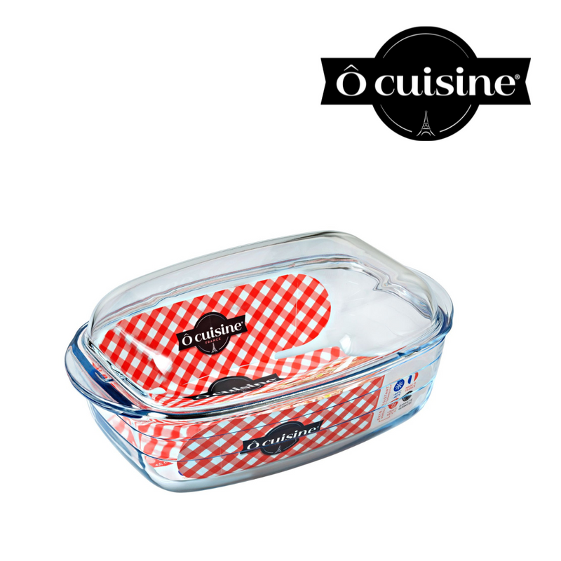 Ronis OCuisine Rectangular Casserole With Lid 37x22cm 6.5L