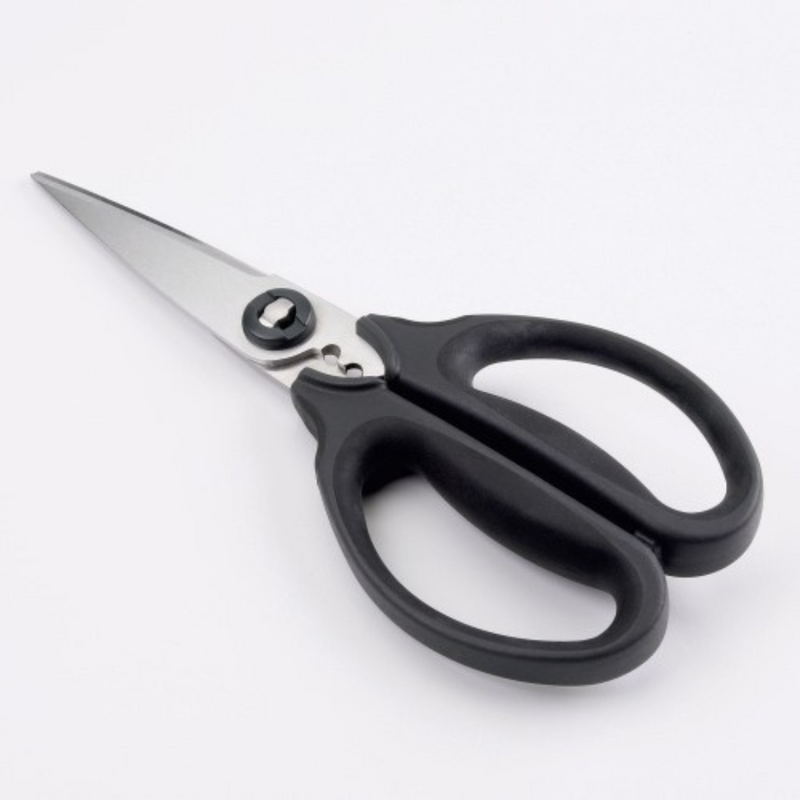 OXO Good Grips Kitchen and Herb Scissors with stainless steel blades and black handle