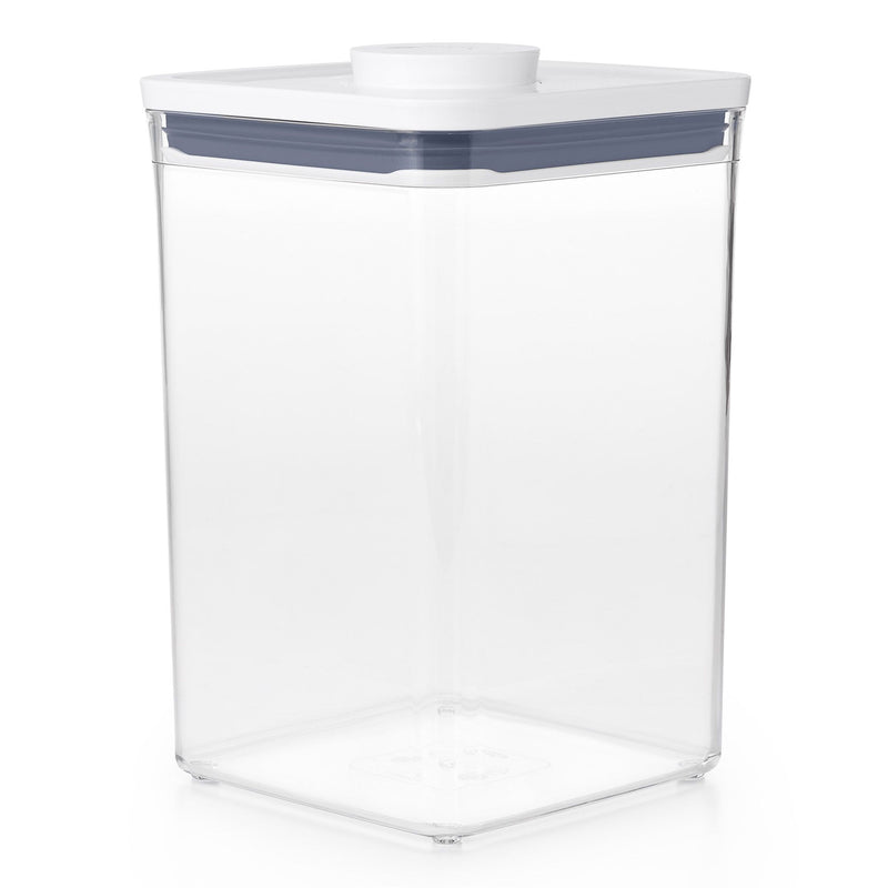 OXO POP 2.0 Big Square Medium 4.2L airtight container with white push-button lid