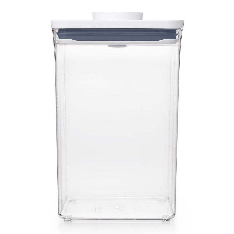 OXO POP 2.0 Big Square Medium 4.2L airtight container with white push-button lid