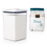 OXO POP 2.0 Big Square Medium 4.2L airtight container with white push-button lid