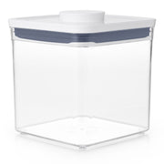 OXO POP 2.0 Big Square Short airtight container with white push-button lid