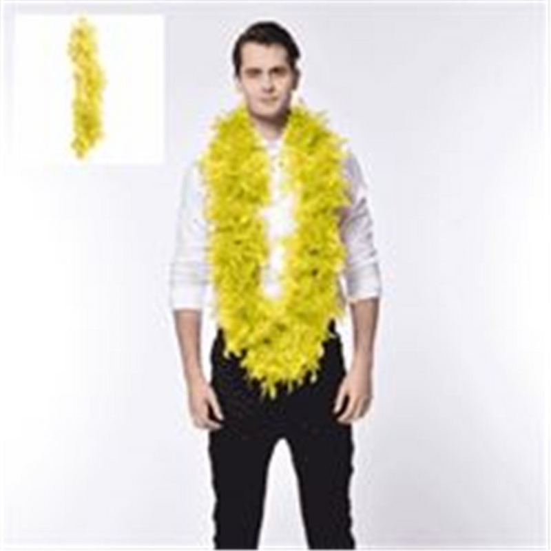FEATHER BOA-YELLOW 150CM 60G