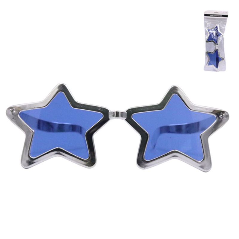 JUMBO STAR GLASSES­SILVER