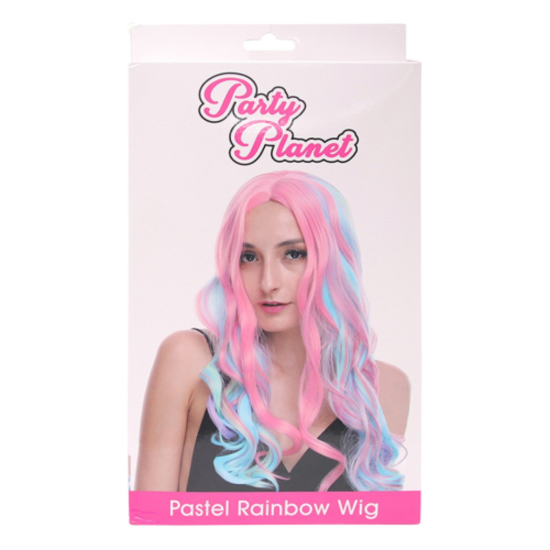 Long Rainbow Wig