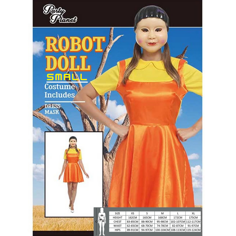 Ronis Robot Doll Dress Small