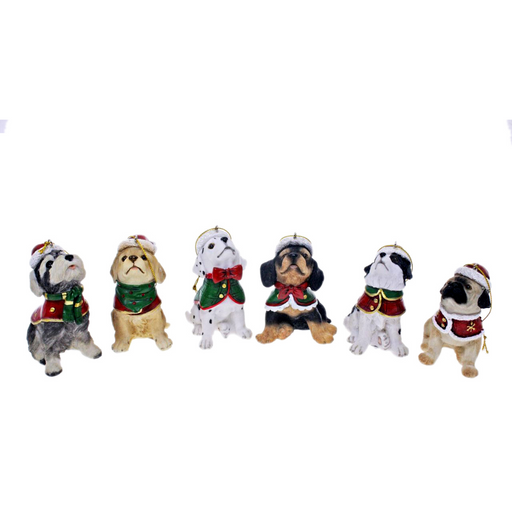 Ronis Ornament Hanging Dogs Assorted