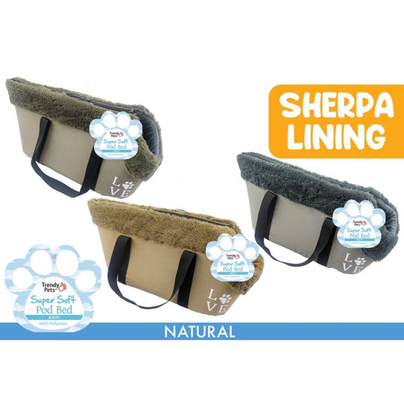 Pet Carrier Plush 48x18x23cm