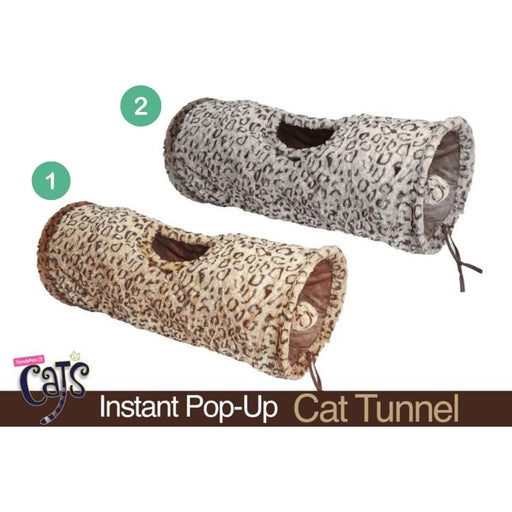 Instant Pop Up Cat Tunnel 26x67cm