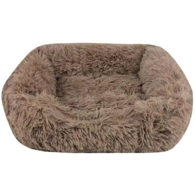 Pet Bed Plush Cosy Square S