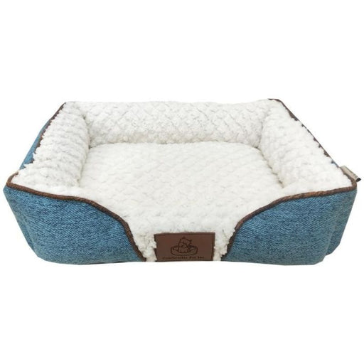 Pet Bed Square Ortho Jute S